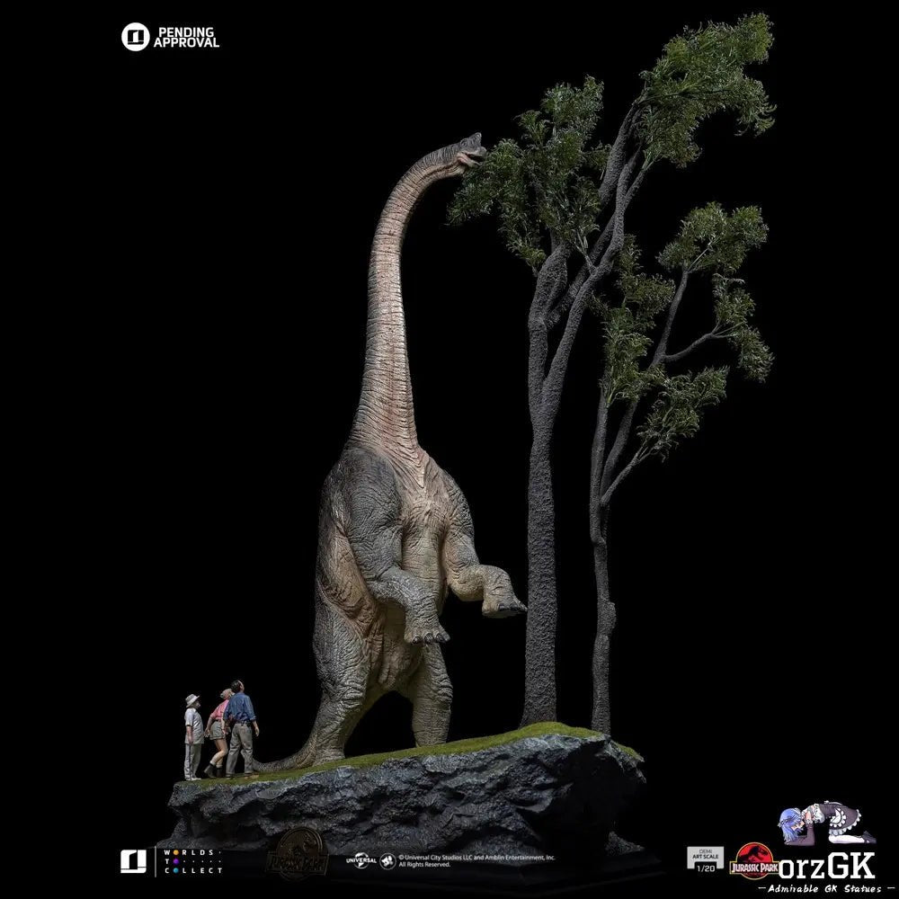 Iron Studio - Jurassic Park Welcome to Jurassic Park Demi Art Scale (Licensed) resin statue Navy Toys anime figure