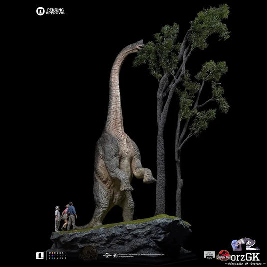 Iron Studio - Jurassic Park Welcome to Jurassic Park Demi Art Scale (Licensed) resin statue Navy Toys anime figure