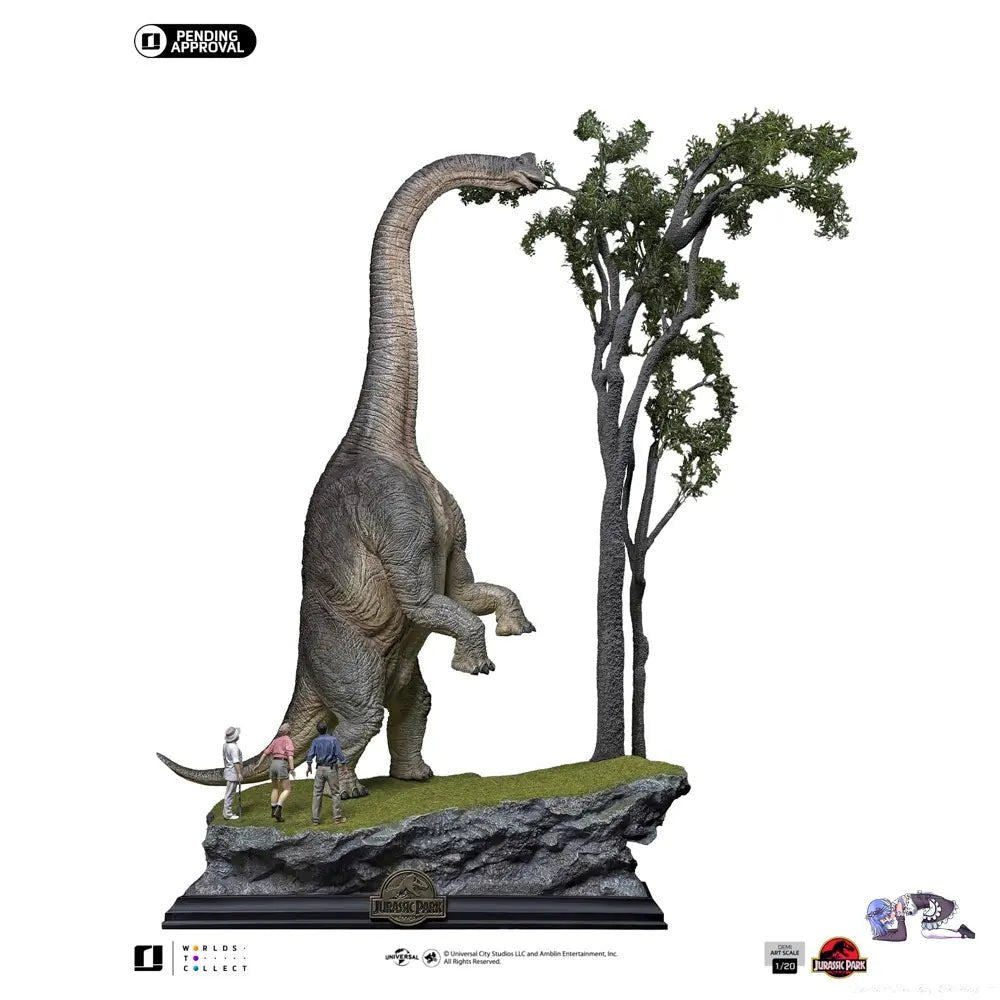 Iron Studio - Jurassic Park Welcome to Jurassic Park Demi Art Scale (Licensed) resin statue Navy Toys anime figure