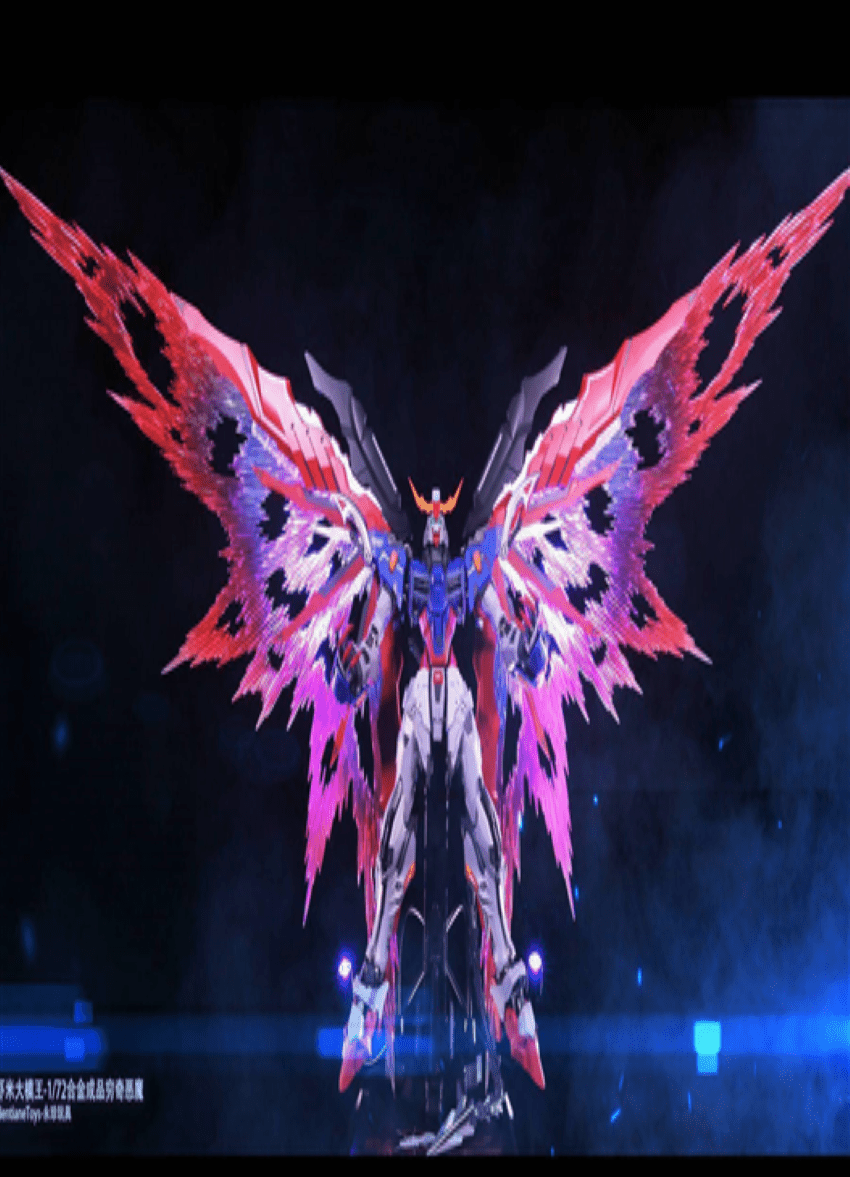 1/72 MB KAMAITACHI Destiny Gundam Vientiane toys (Phiên bản 4 cánh) resin statue Moshow anime figure