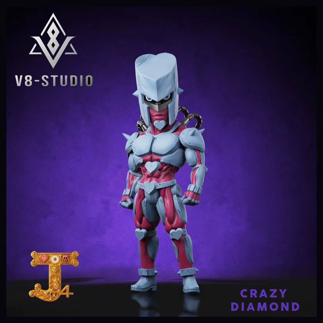 osuke Higashikata and Crazy Diamond resin statue V8 studio anime figure