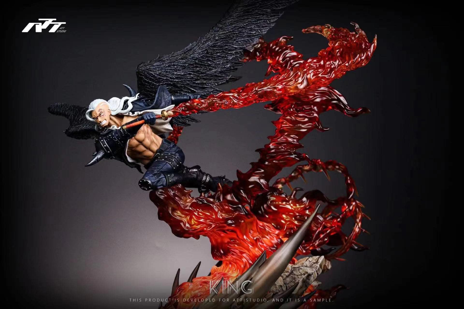 Sanji & Sabo & King resin statue ATT studio anime figure