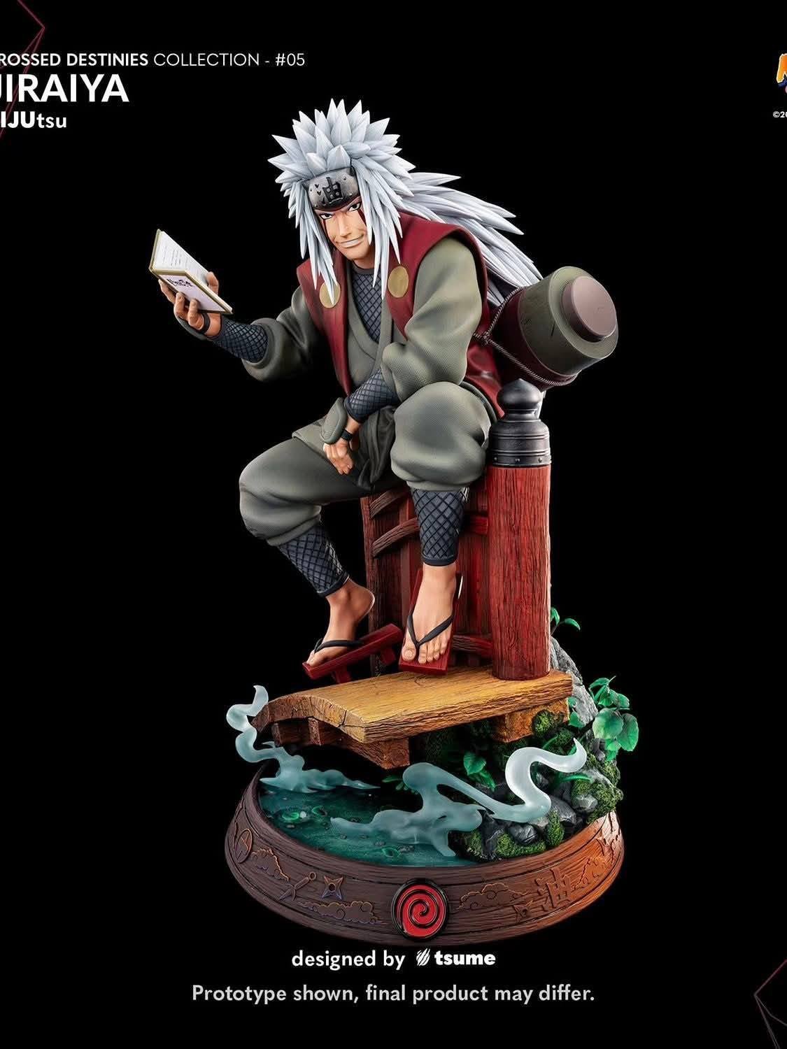 Jiraiya resin statue Tsume Art Studio anime figure