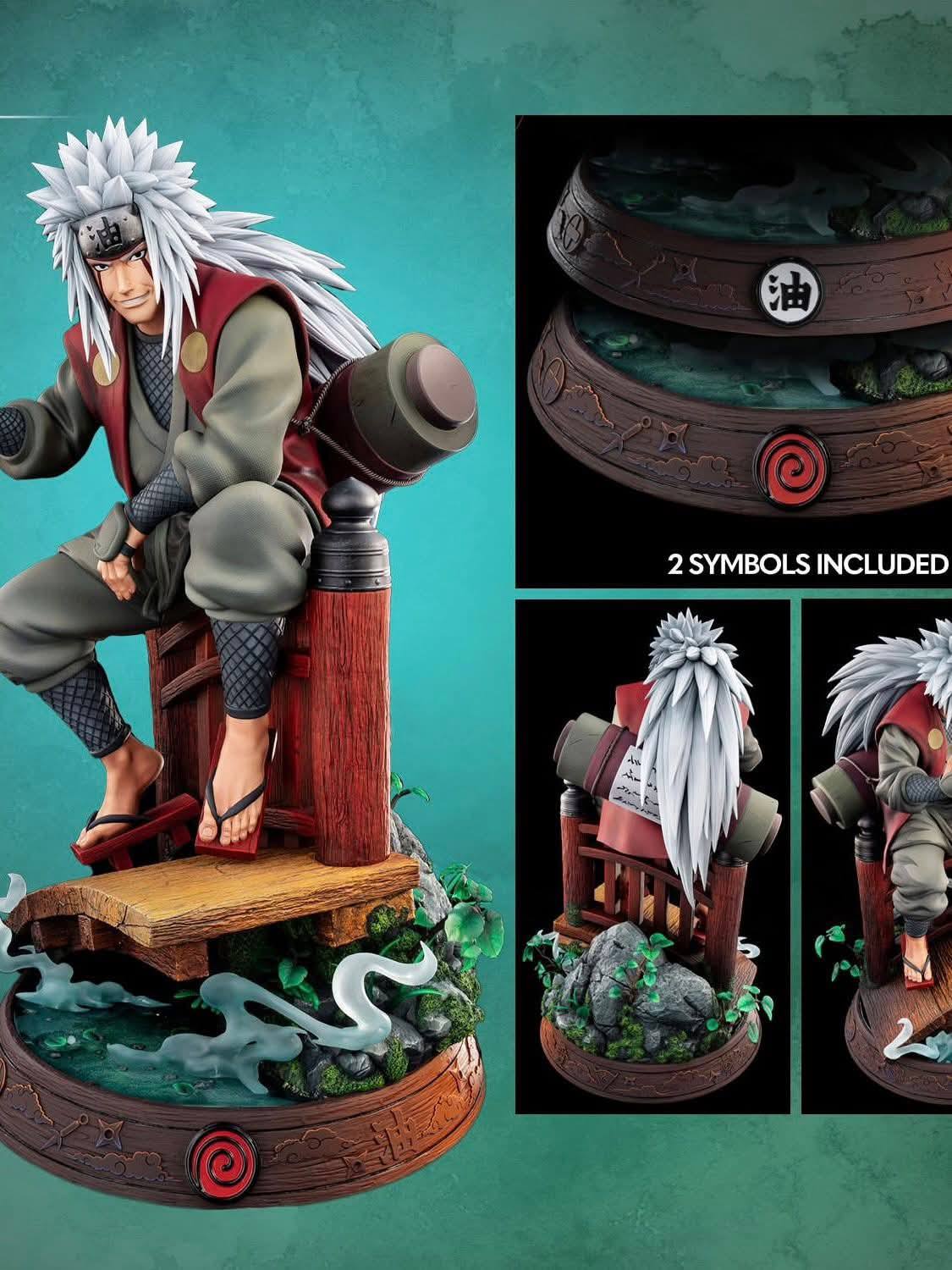 Jiraiya resin statue Tsume Art Studio anime figure
