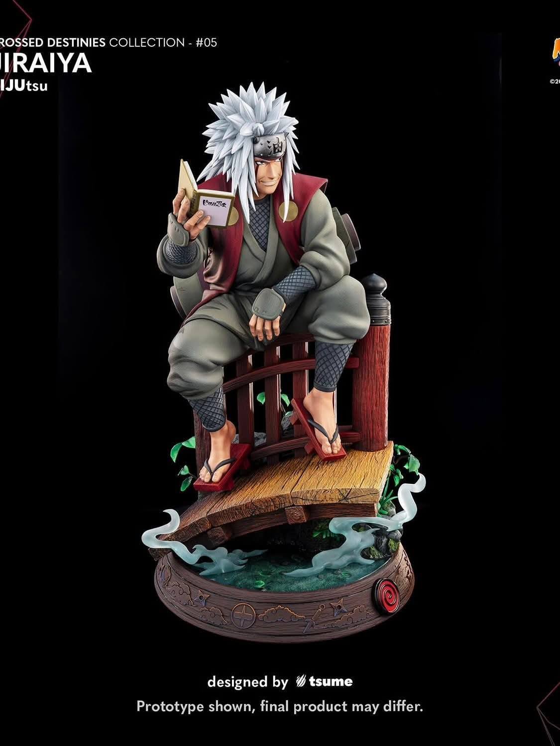 Jiraiya resin statue Tsume Art Studio anime figure