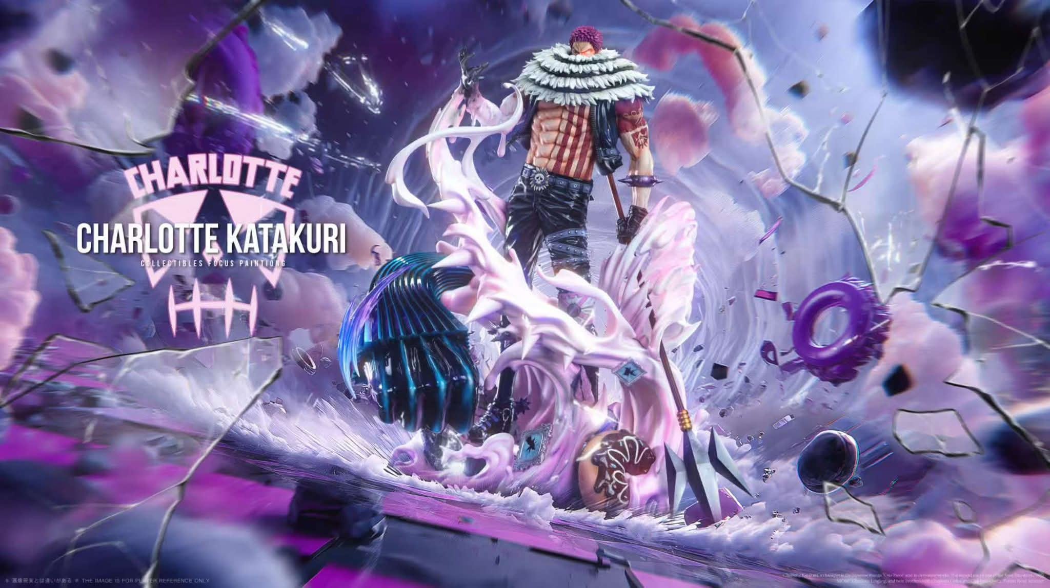 Charlotte Katakuri resin statue SY Studio anime figure