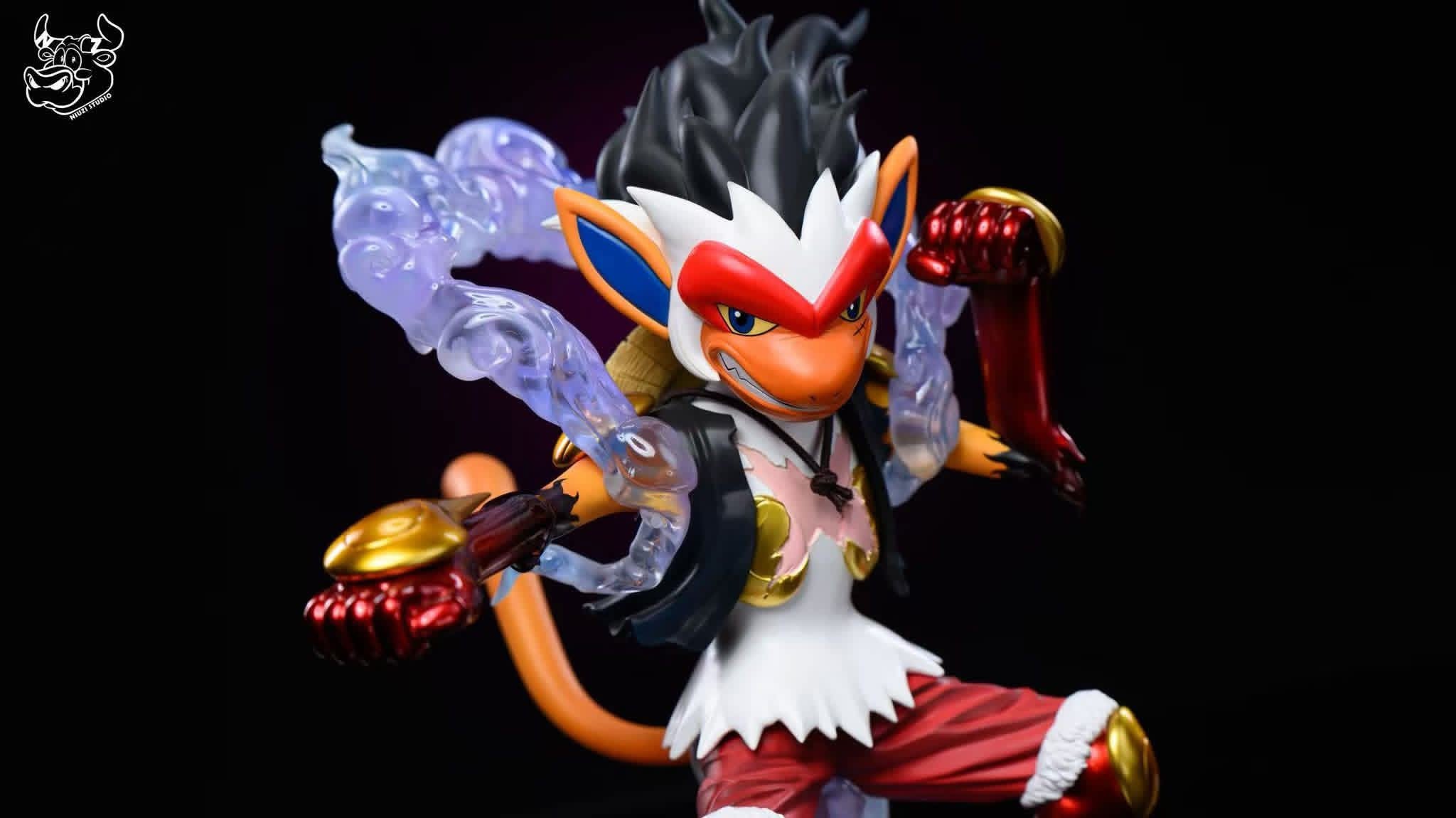 Infernape Gear 4 resin statue NIUZI Studio anime figure