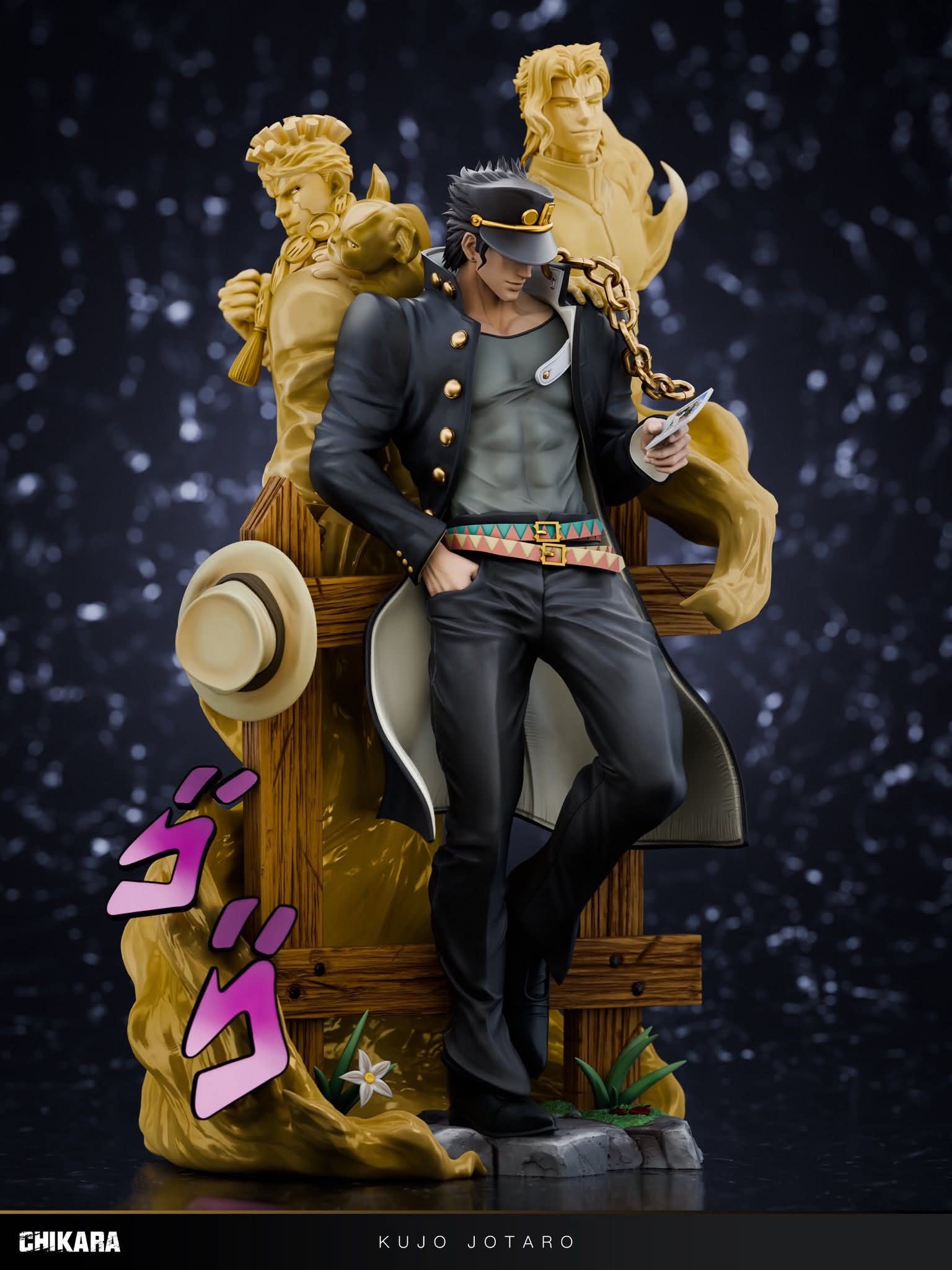Memories of Kujo Jotaro resin statue Chikara Studio anime figure