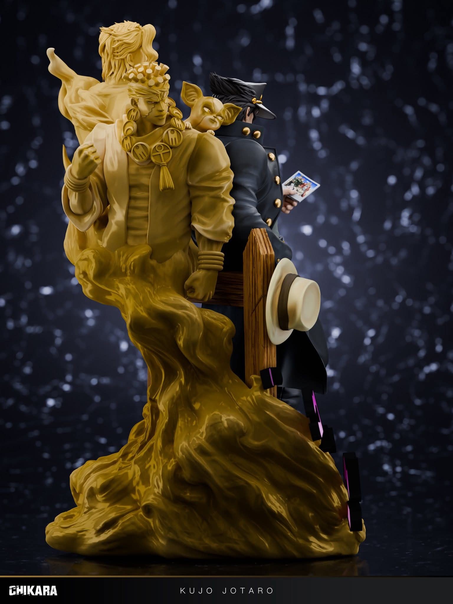 Memories of Kujo Jotaro resin statue Chikara Studio anime figure