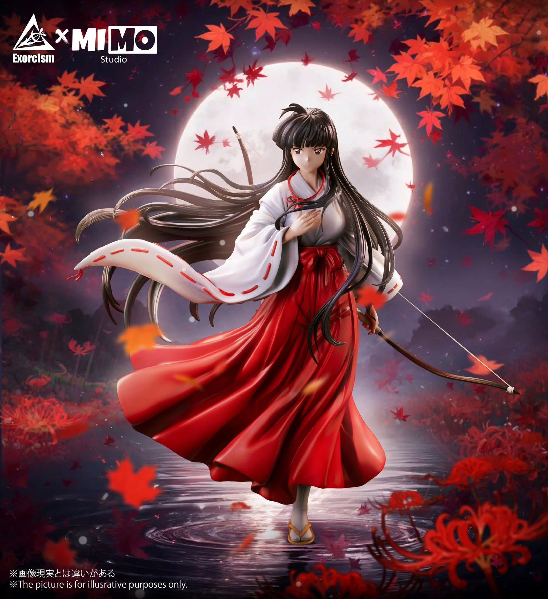 Kikyo resin statue MIMO Studio & Exorcism Studio anime figure