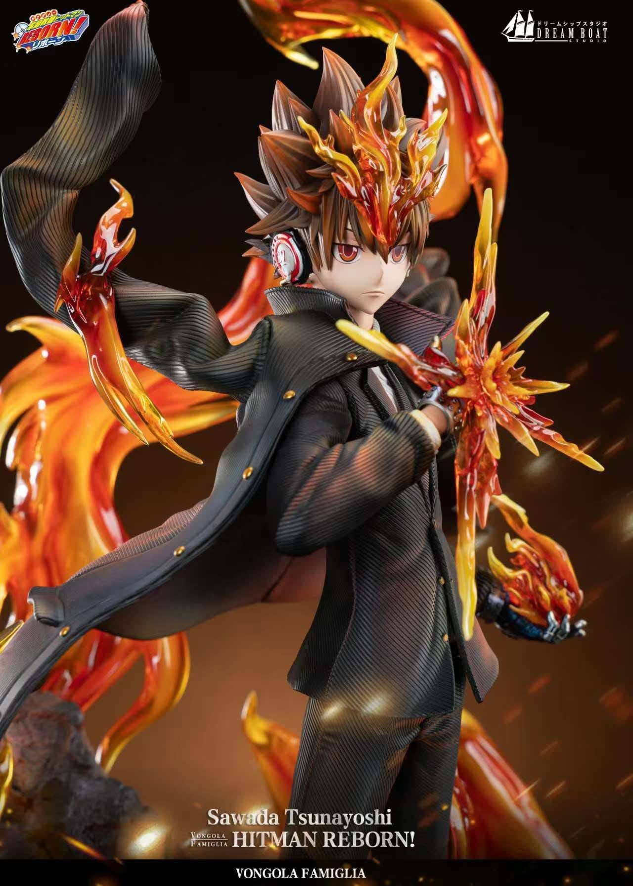 Tsunayoshi Sawada resin statue Dream Boat Studio anime figure