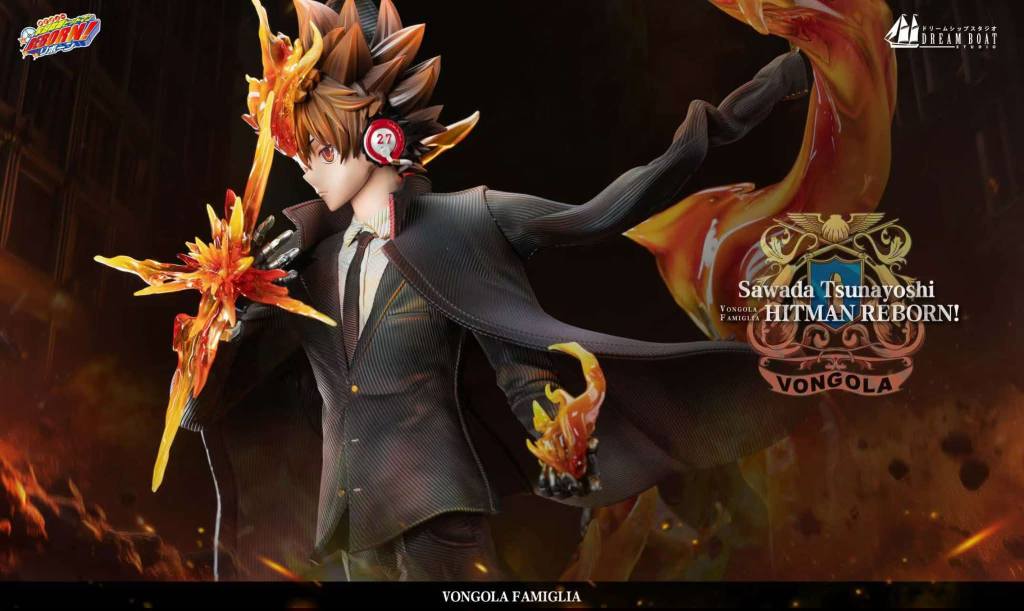 Tsunayoshi Sawada resin statue Dream Boat Studio anime figure