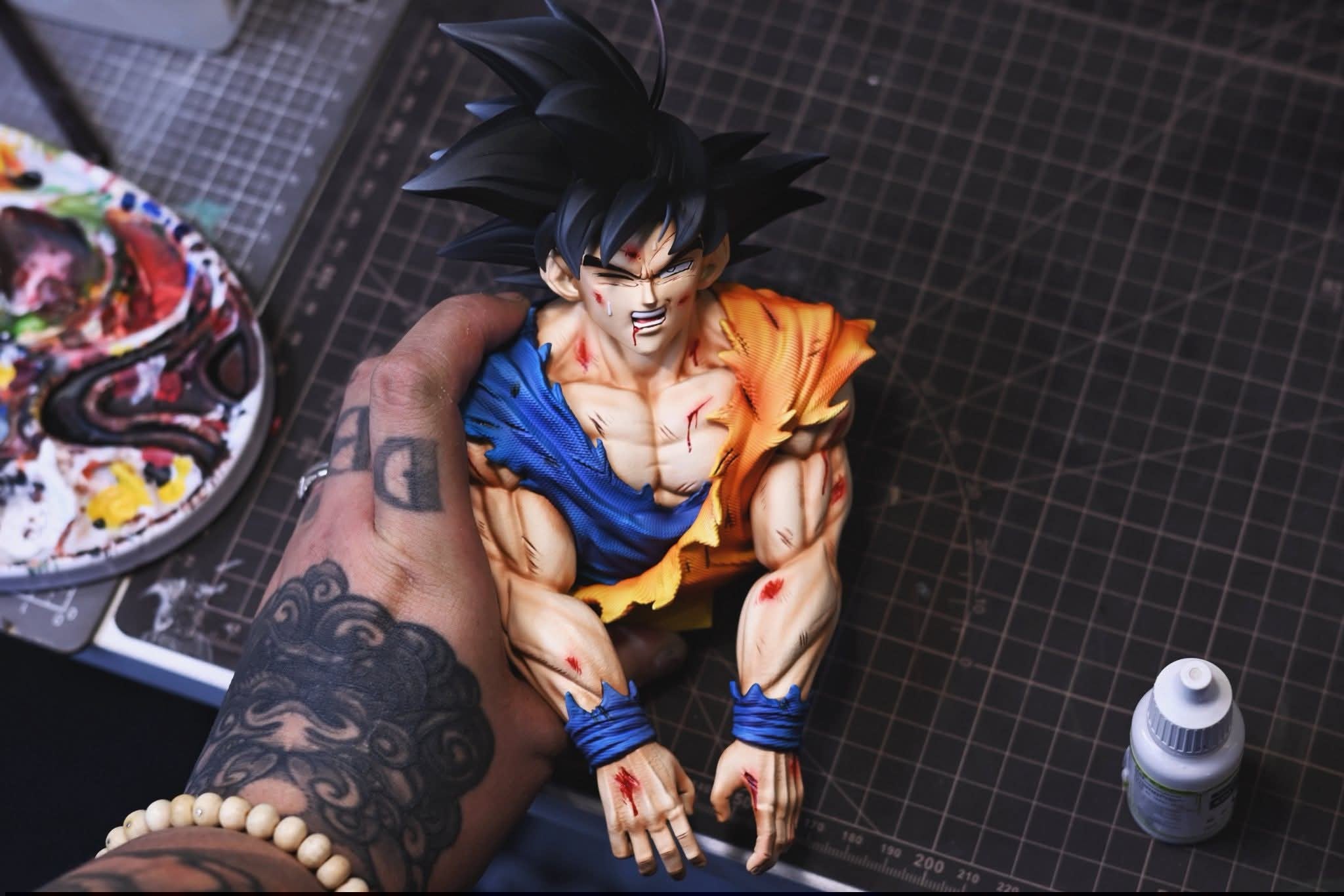Broly 2.0 resin statue Yishou Studio anime figure