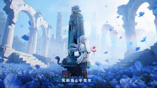 Frieren & Himmel Stone Carving resin statue Seven studio anime figure