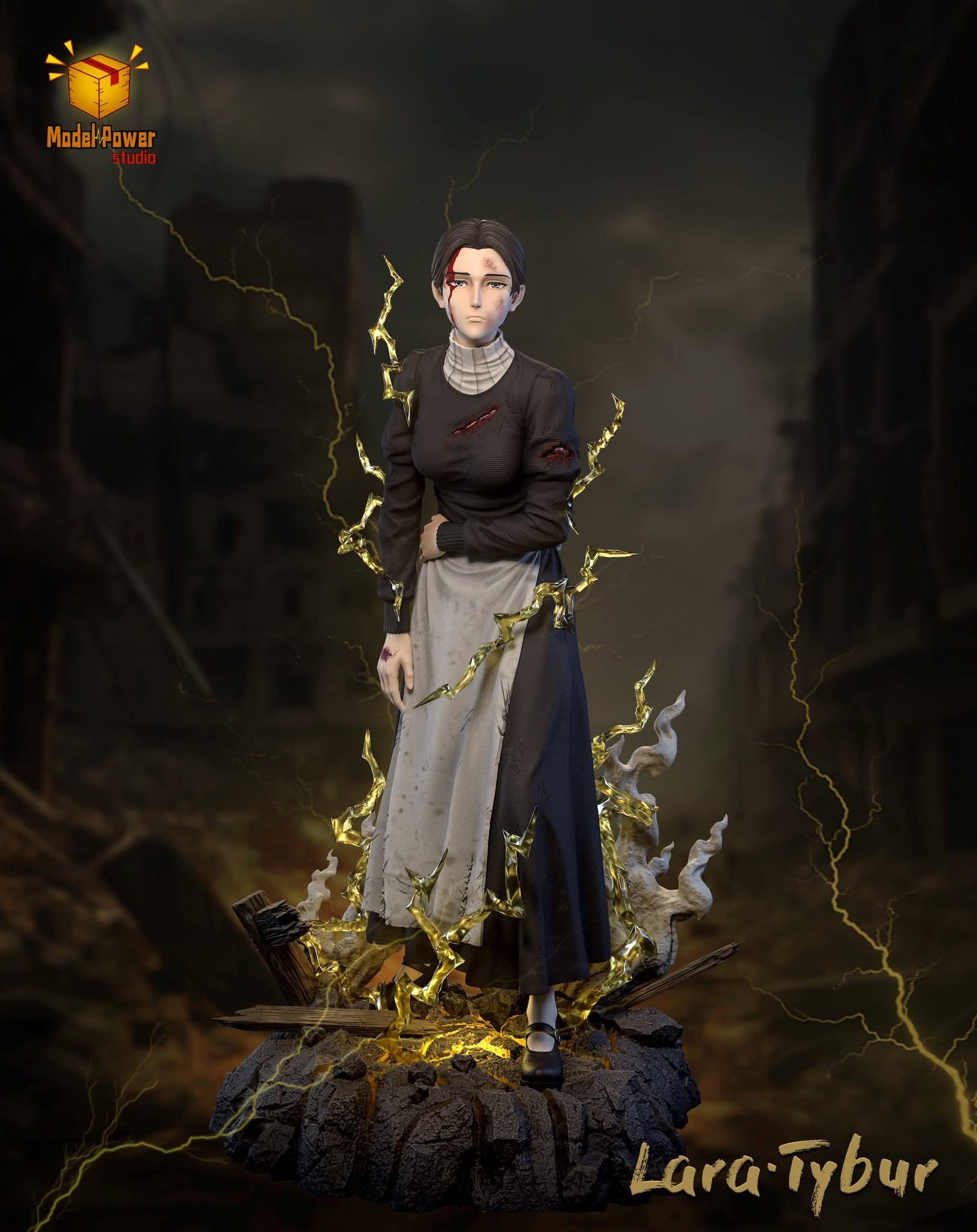 Lara Tybur resin statue Model Power Studio anime figure