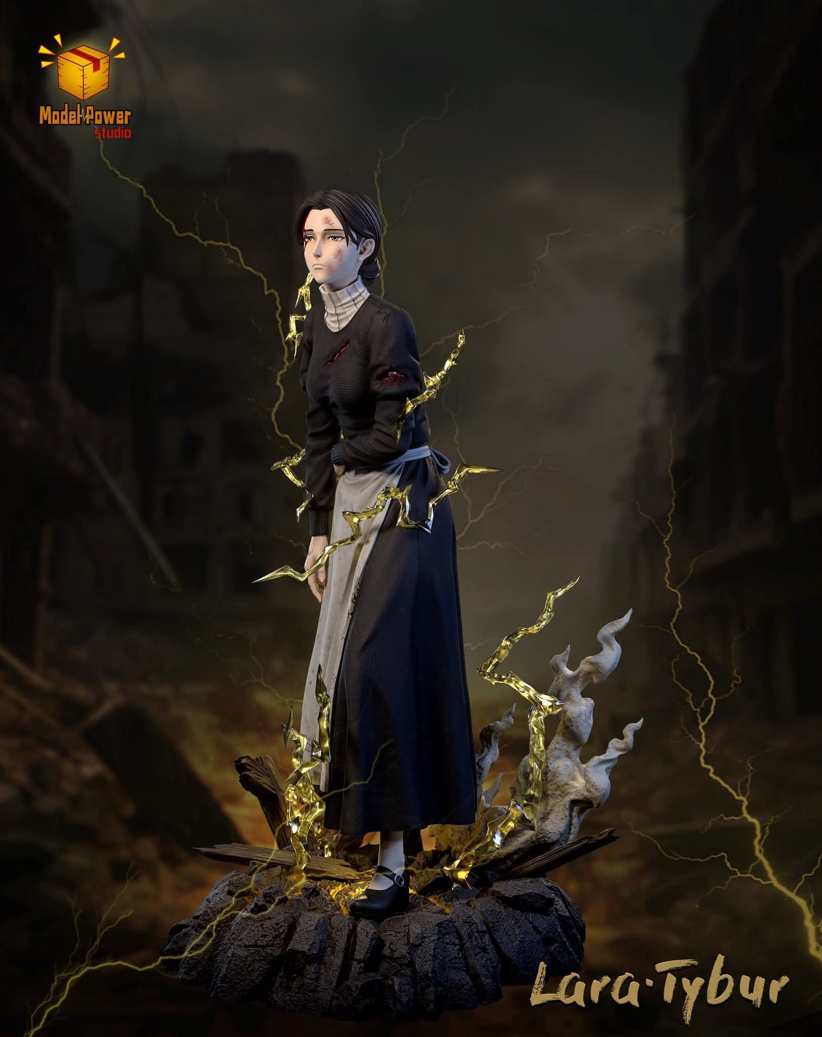 Lara Tybur resin statue Model Power Studio anime figure