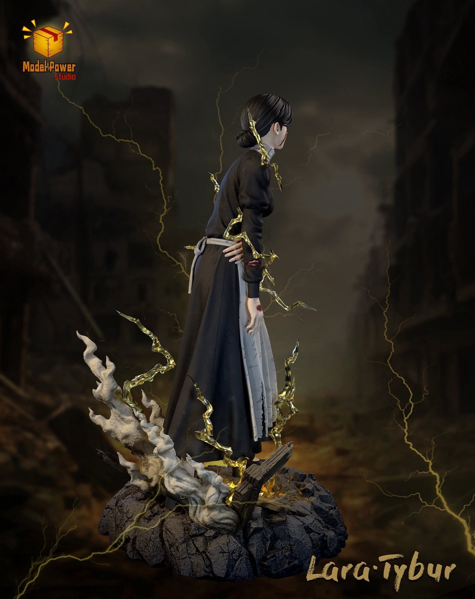 Lara Tybur resin statue Model Power Studio anime figure