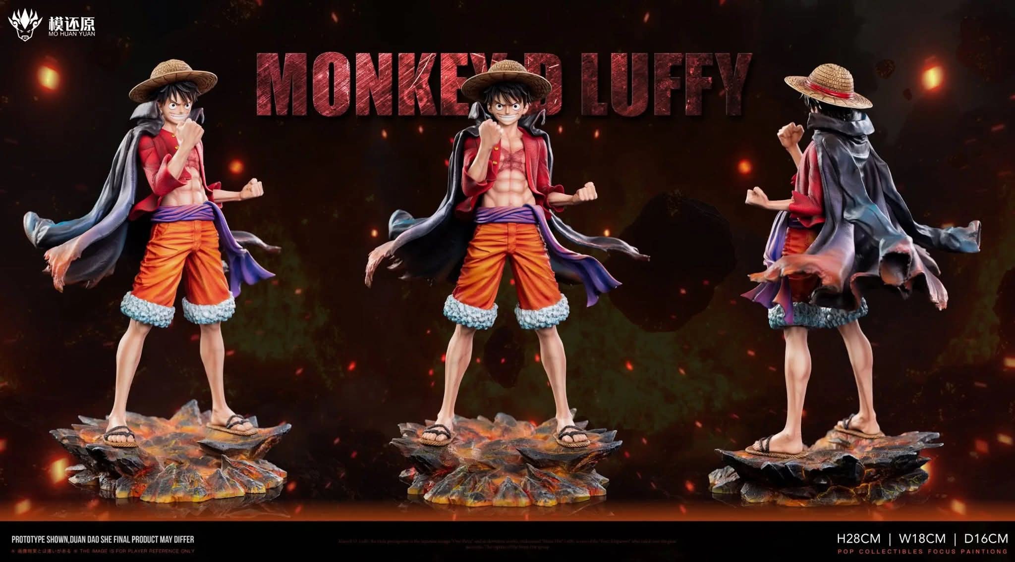 Luffy resin statue Mo Huan Yuan Studio anime figure