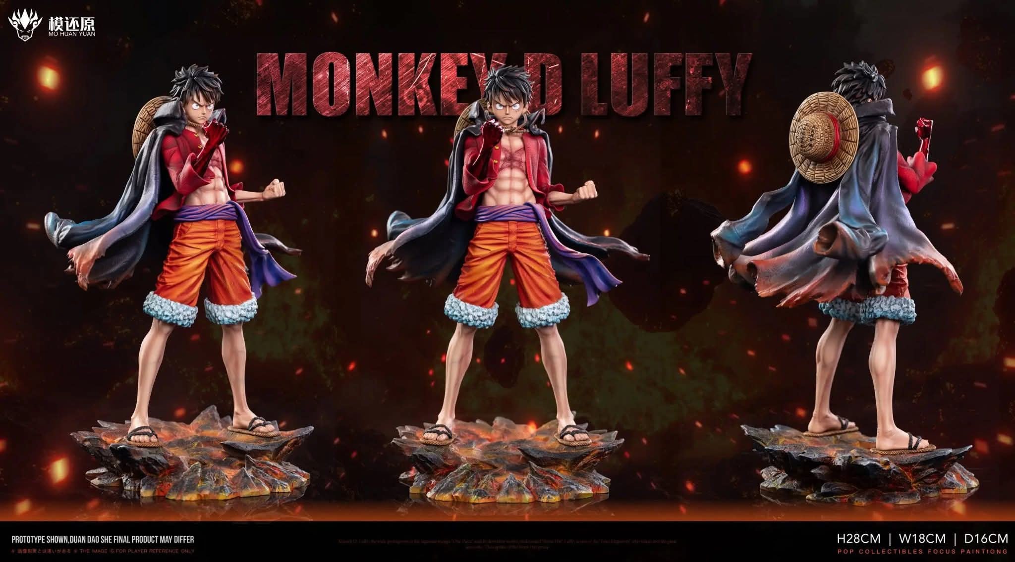 Luffy resin statue Mo Huan Yuan Studio anime figure