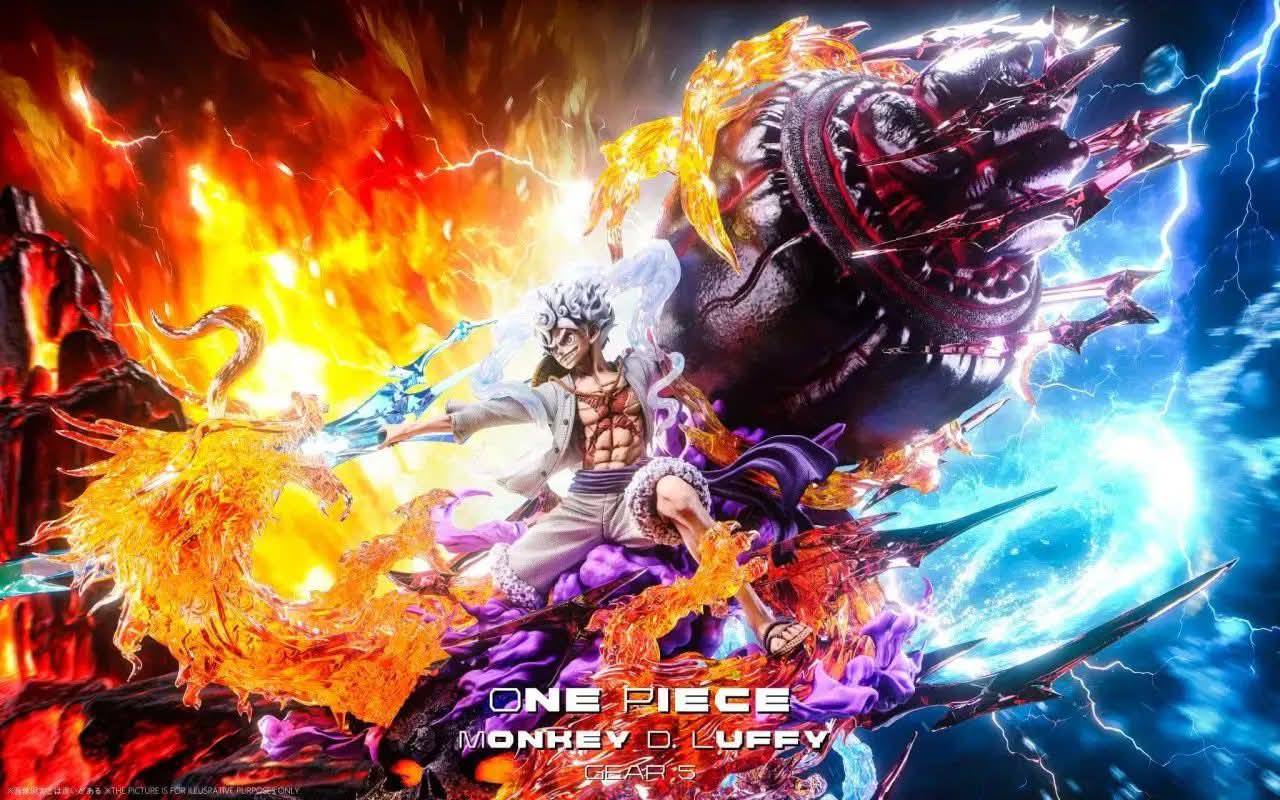 Luffy Nika resin statue Wu Shuang Studio anime figure