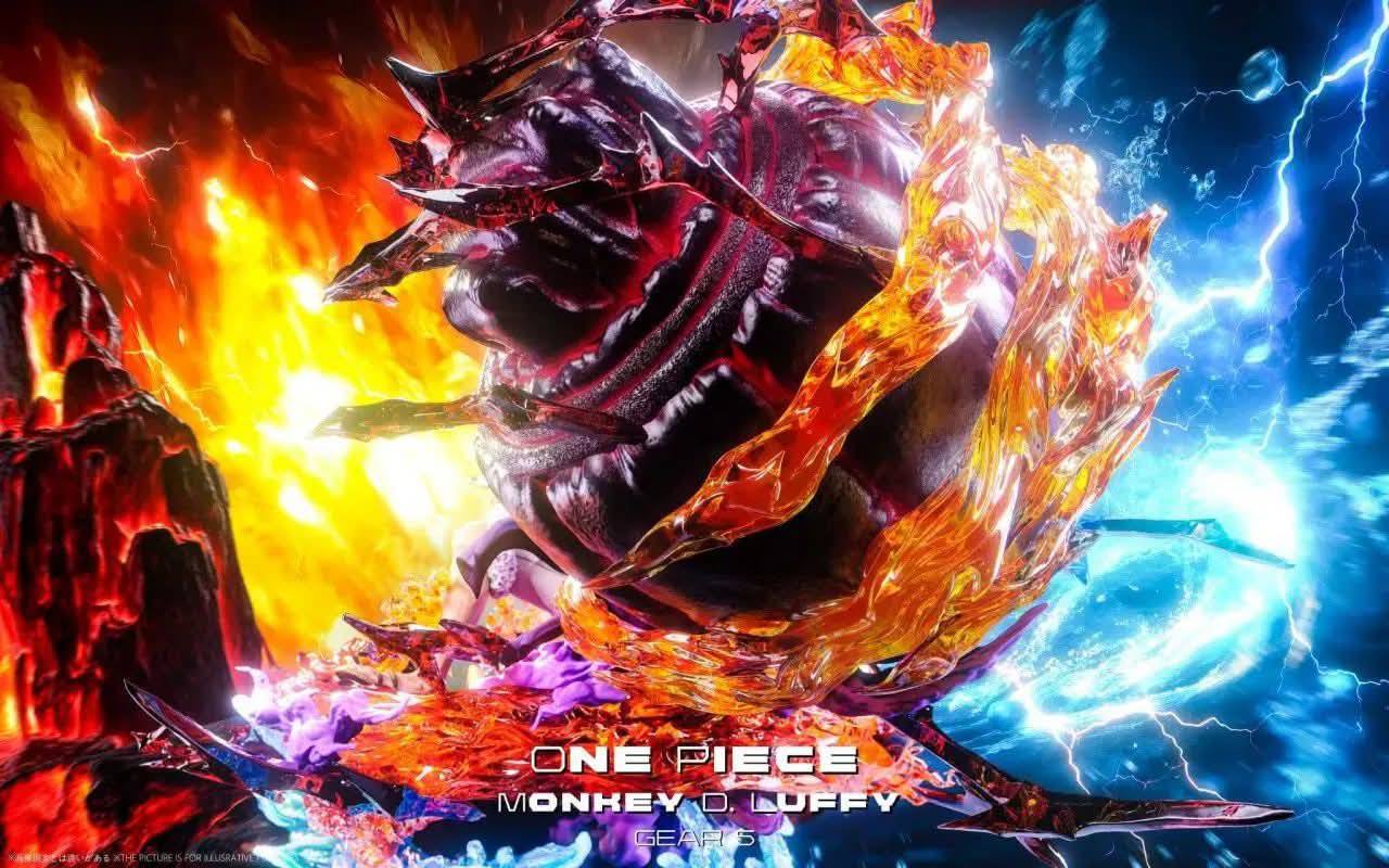 Luffy Nika resin statue Wu Shuang Studio anime figure