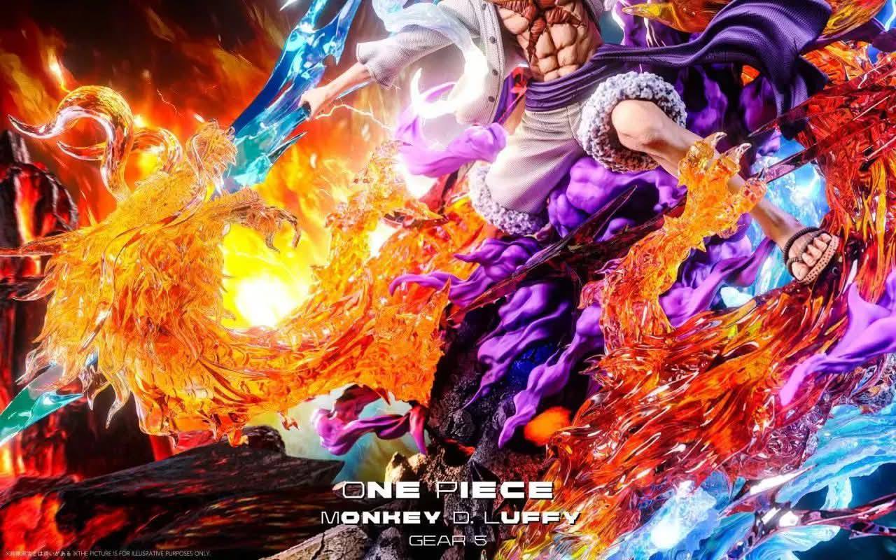 Luffy Nika resin statue Wu Shuang Studio anime figure