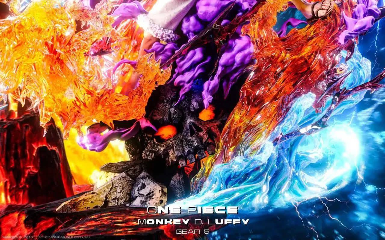 Luffy Nika resin statue Wu Shuang Studio anime figure