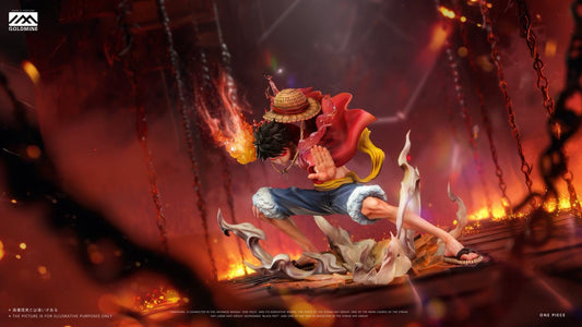 Luffy resin statue GOLDMINE Studio anime figure