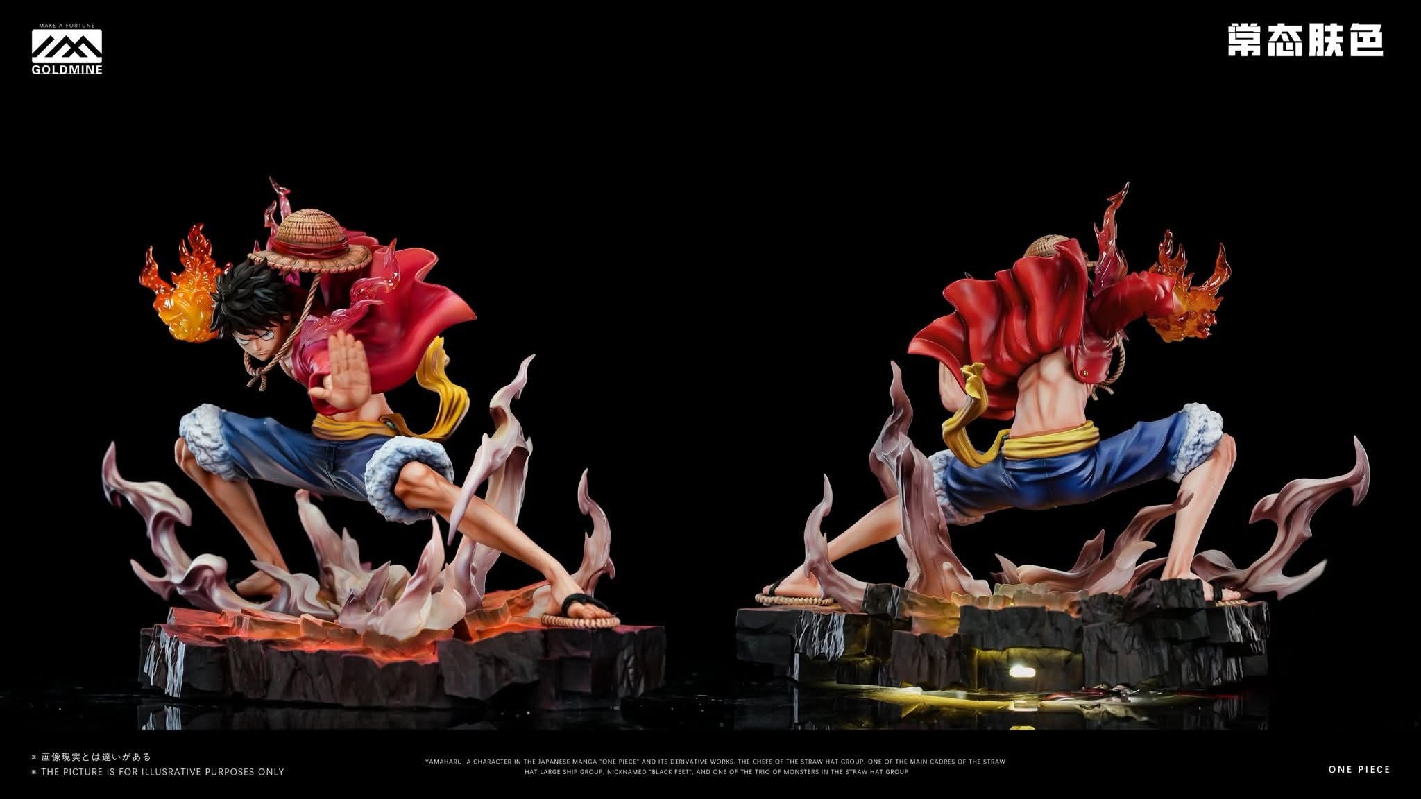 Luffy resin statue GOLDMINE Studio anime figure