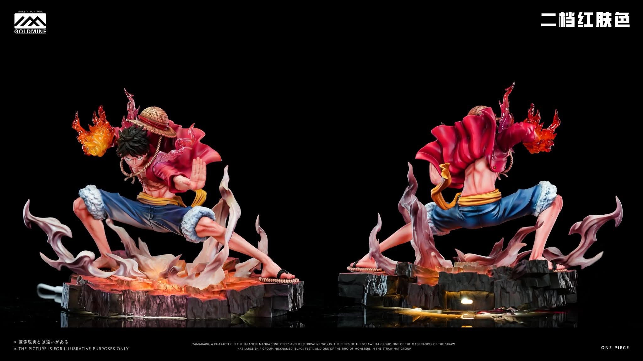 Luffy resin statue GOLDMINE Studio anime figure