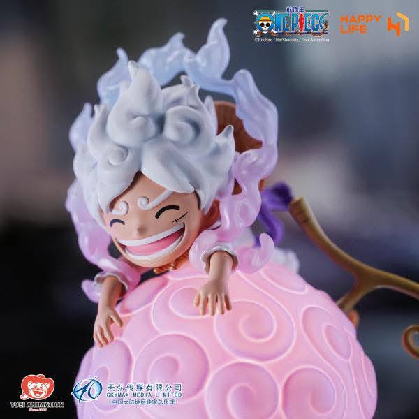 Luffy Nika Night Lamp resin statue Happy Life Studio anime figure