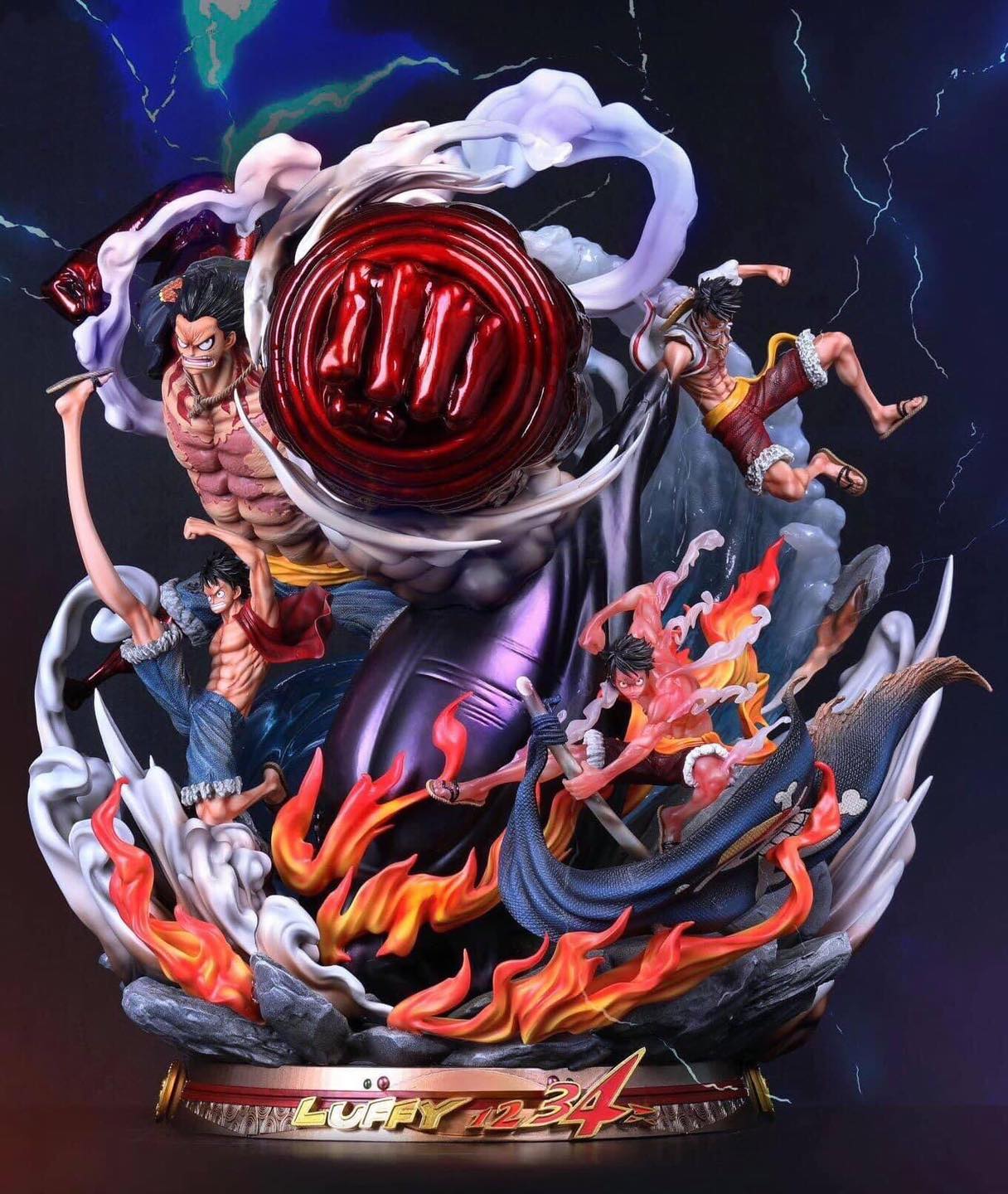 Luffy Bp Studio resin statue Bp Studio anime figure