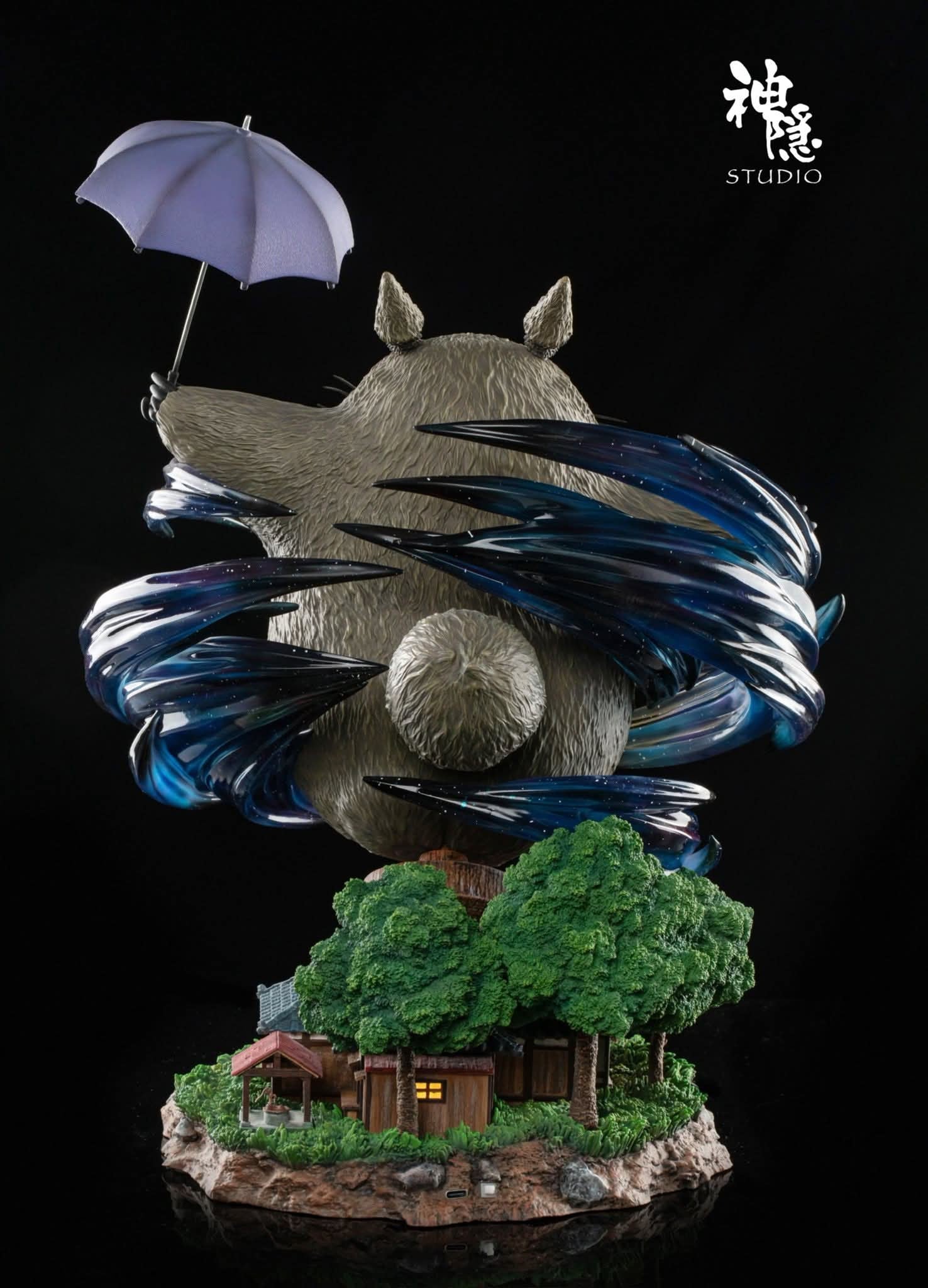 Totoro Night Tour resin statue shenyin studio anime figure