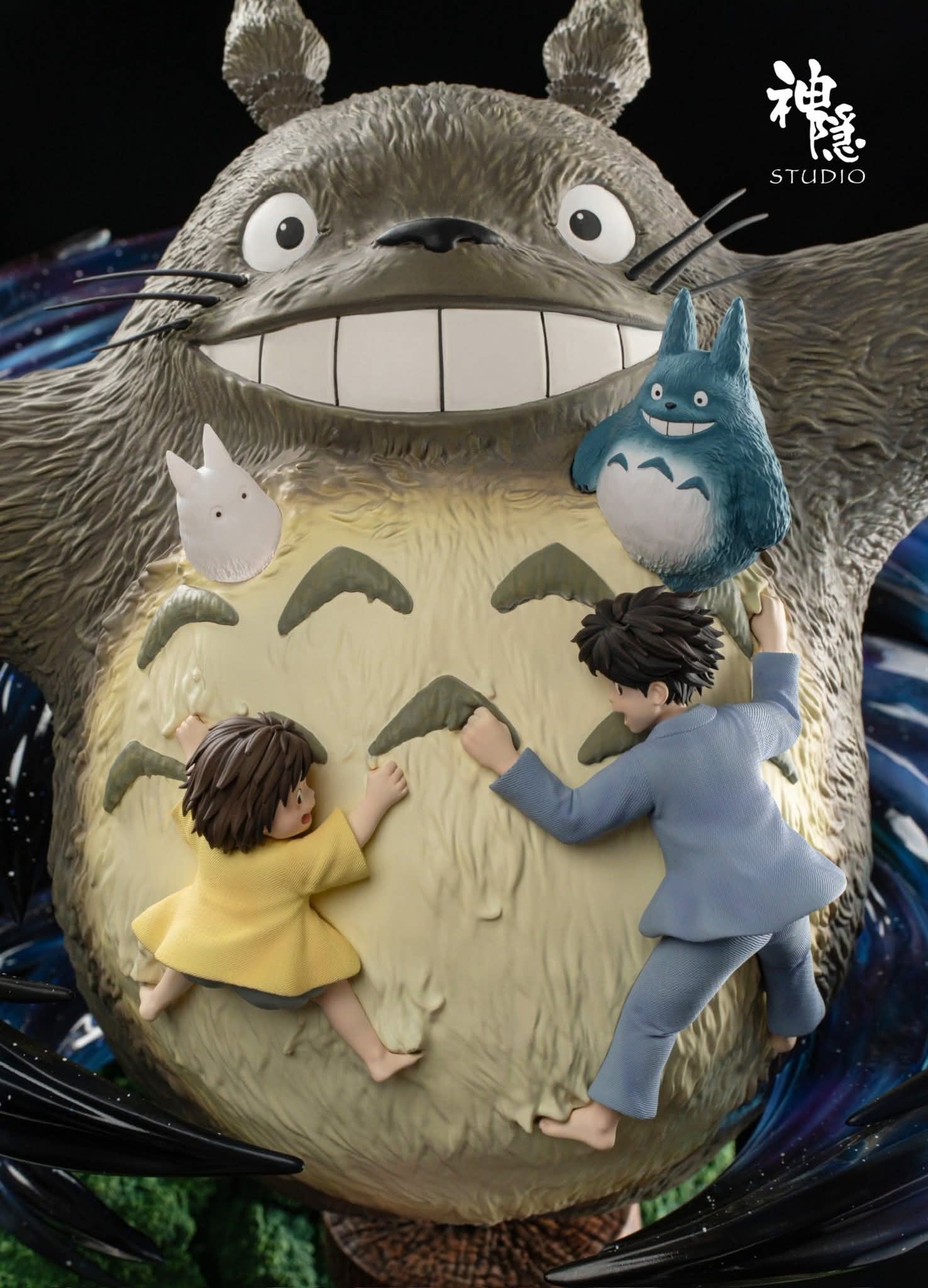Totoro Night Tour resin statue shenyin studio anime figure