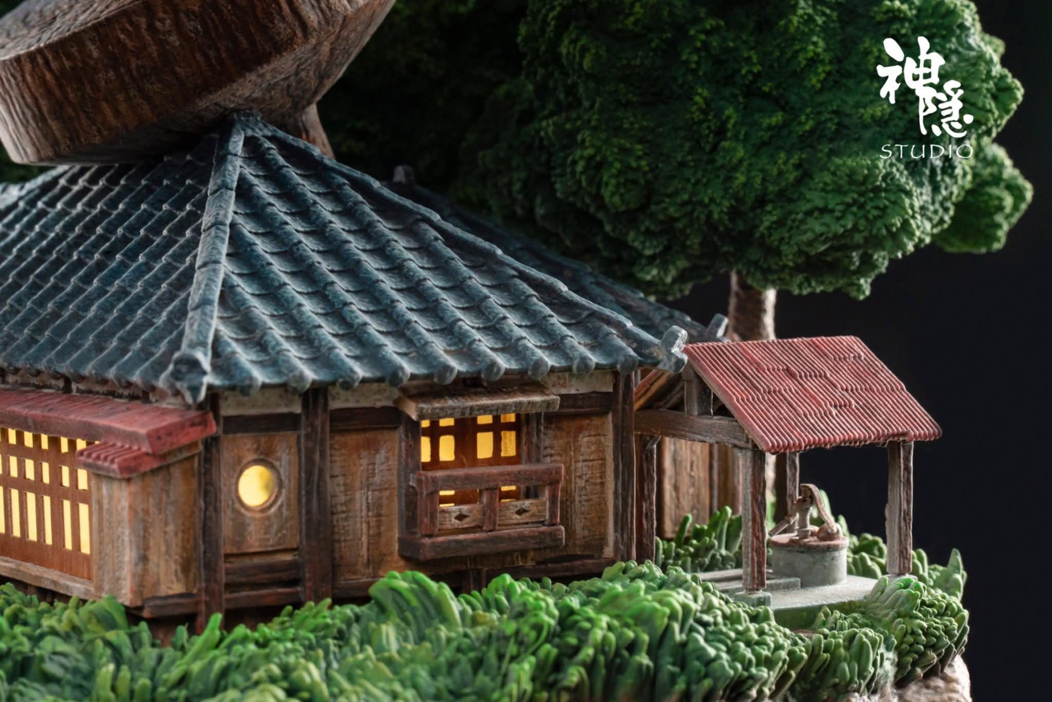 Totoro Night Tour resin statue shenyin studio anime figure