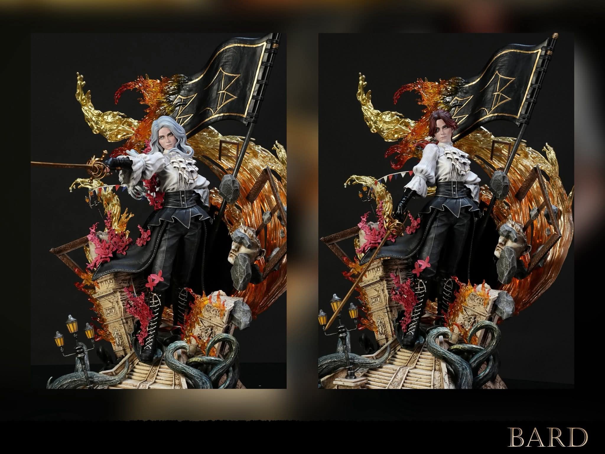 Maelle resin statue Bard studio anime figure