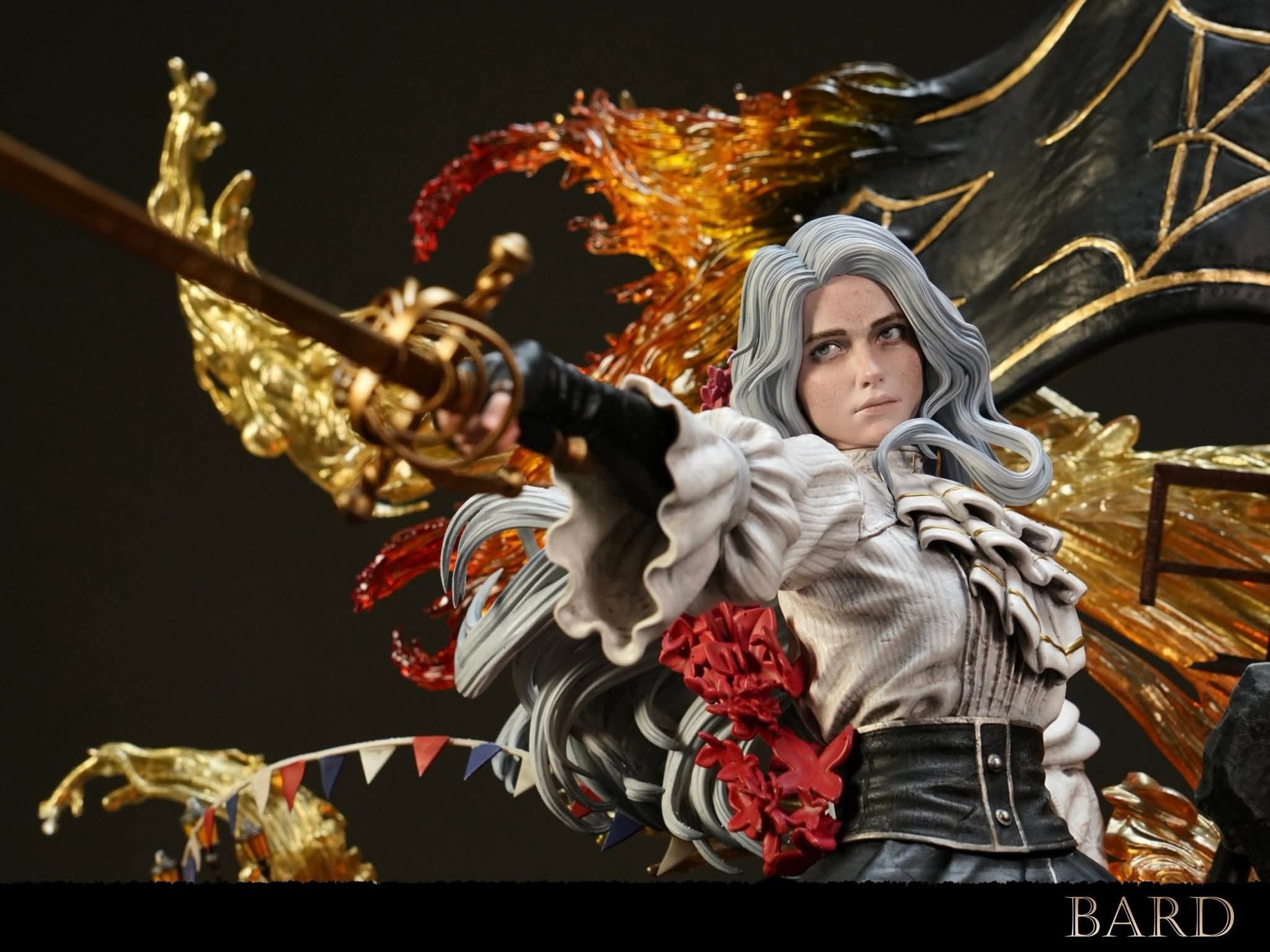 Maelle resin statue Bard studio anime figure