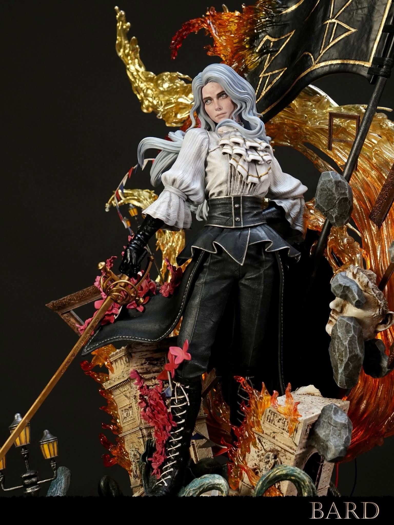 Maelle resin statue Bard studio anime figure
