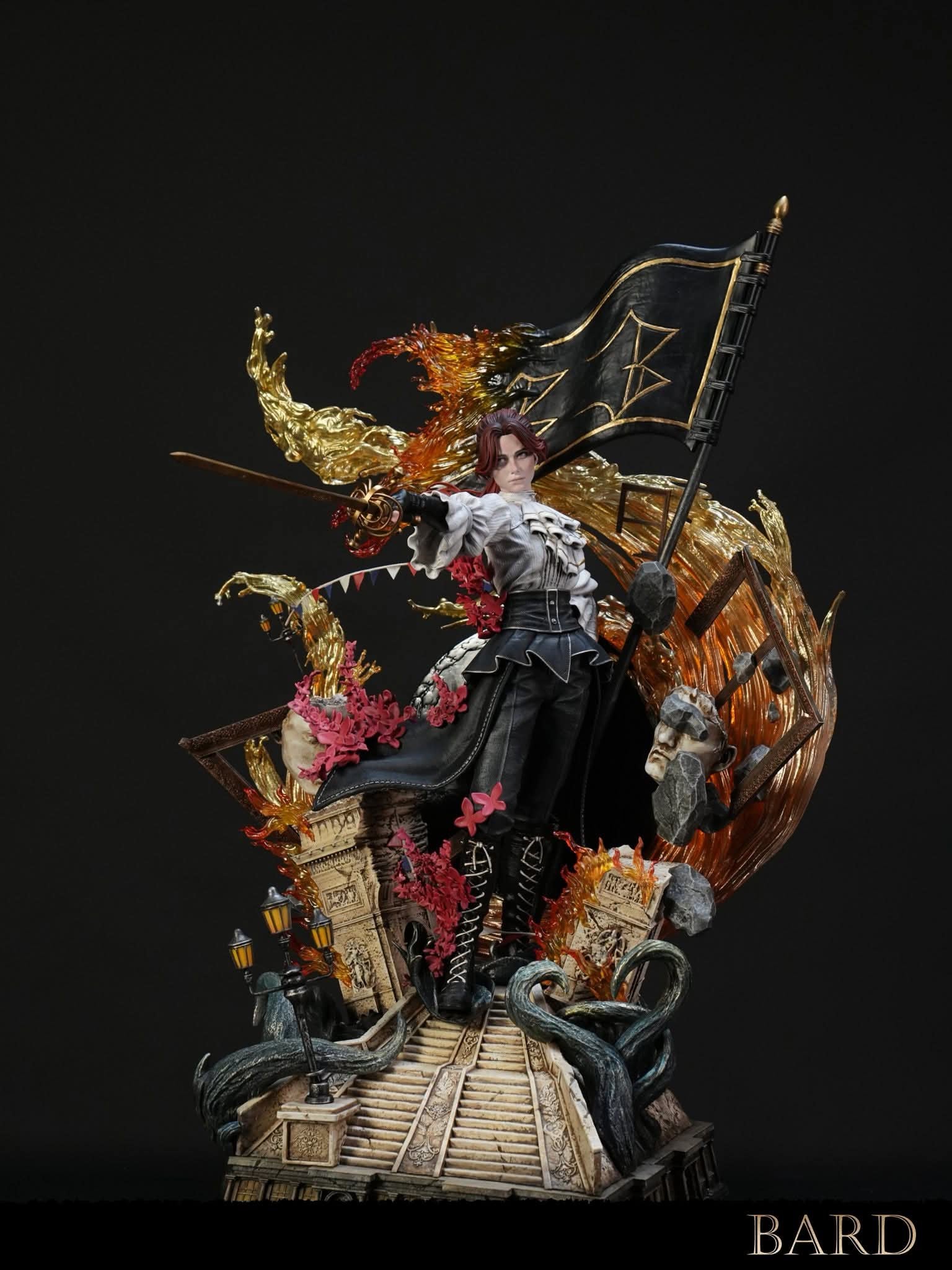 Maelle resin statue Bard studio anime figure