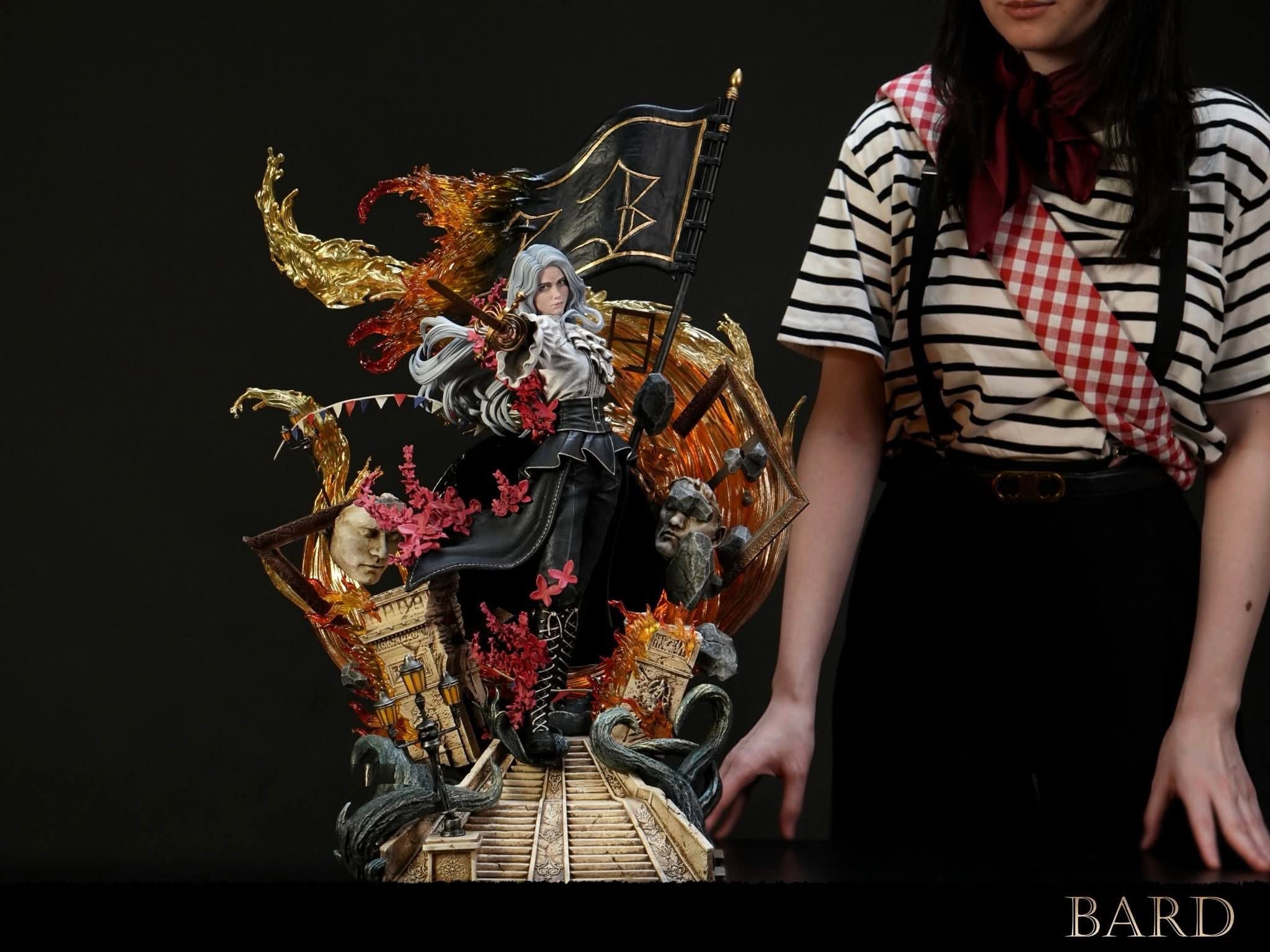 Maelle resin statue Bard studio anime figure