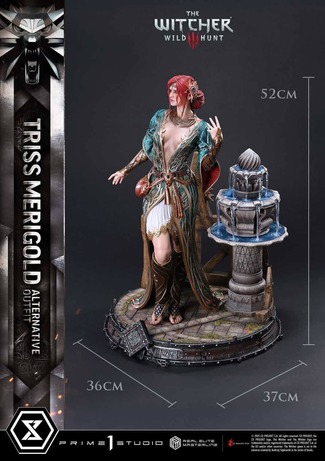 Triss Merigold resin statue Prime 1 Studio anime figure
