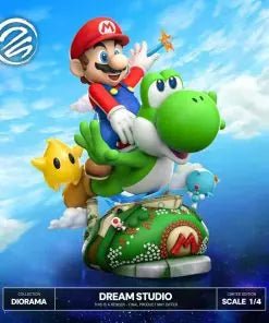 Mario X Yoshi Super Mario Galaxy 2 - Dream Studio resin statue Navy Toys anime figure