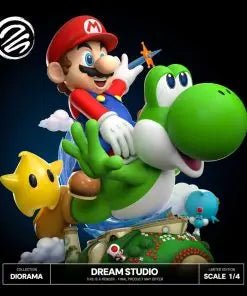 Mario X Yoshi Super Mario Galaxy 2 - Dream Studio resin statue Navy Toys anime figure