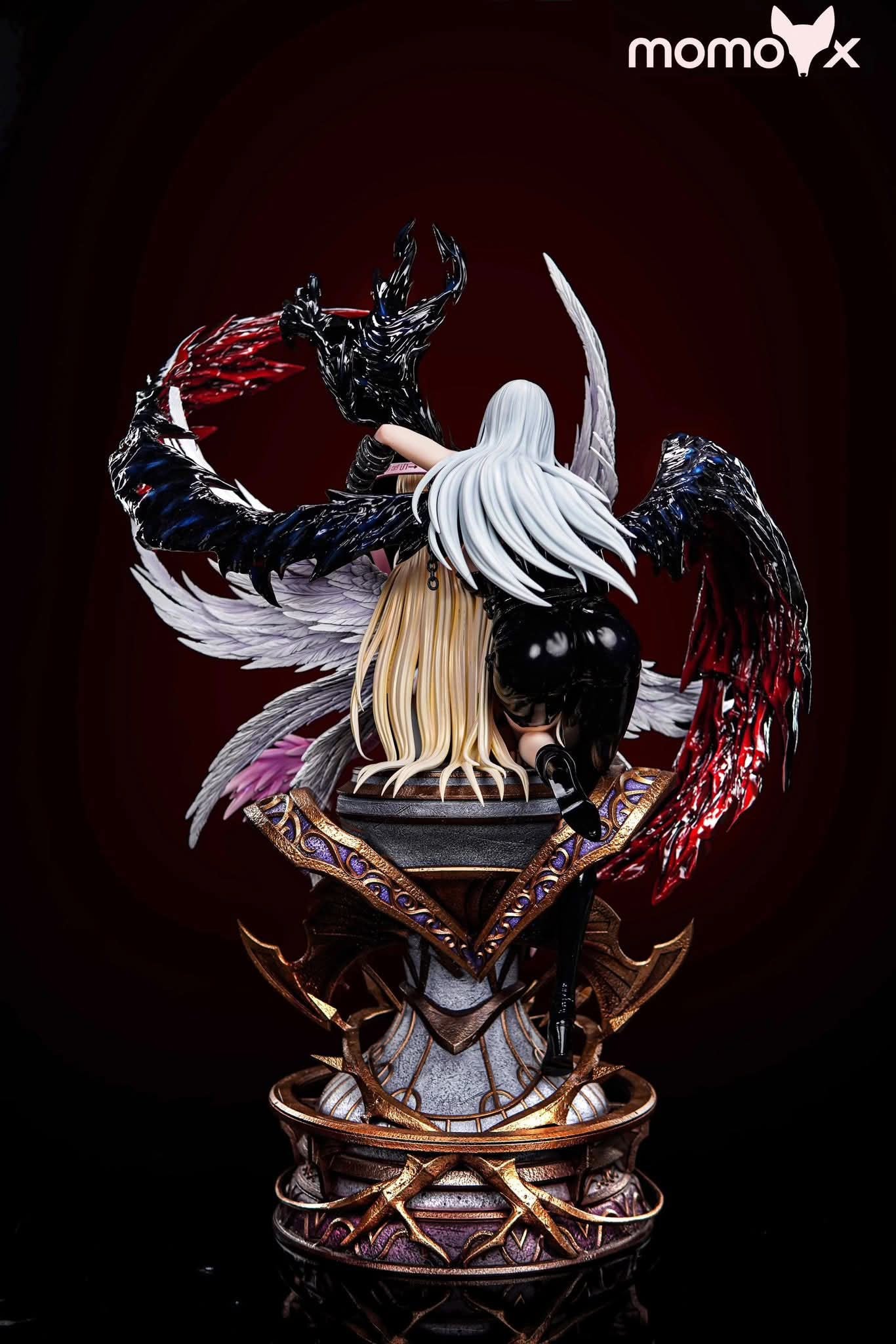 Angewomon & Devimon resin statue MOMOX Studio anime figure