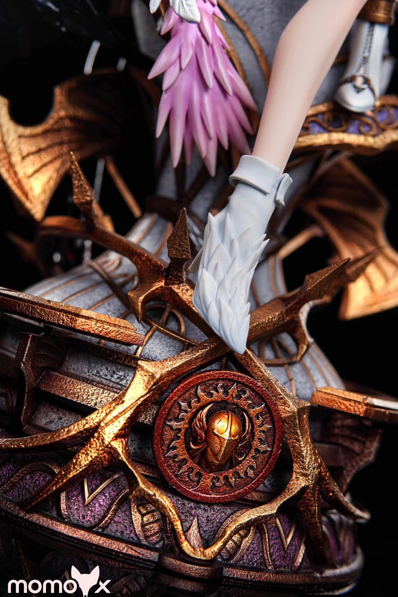 Angewomon & Devimon resin statue MOMOX Studio anime figure