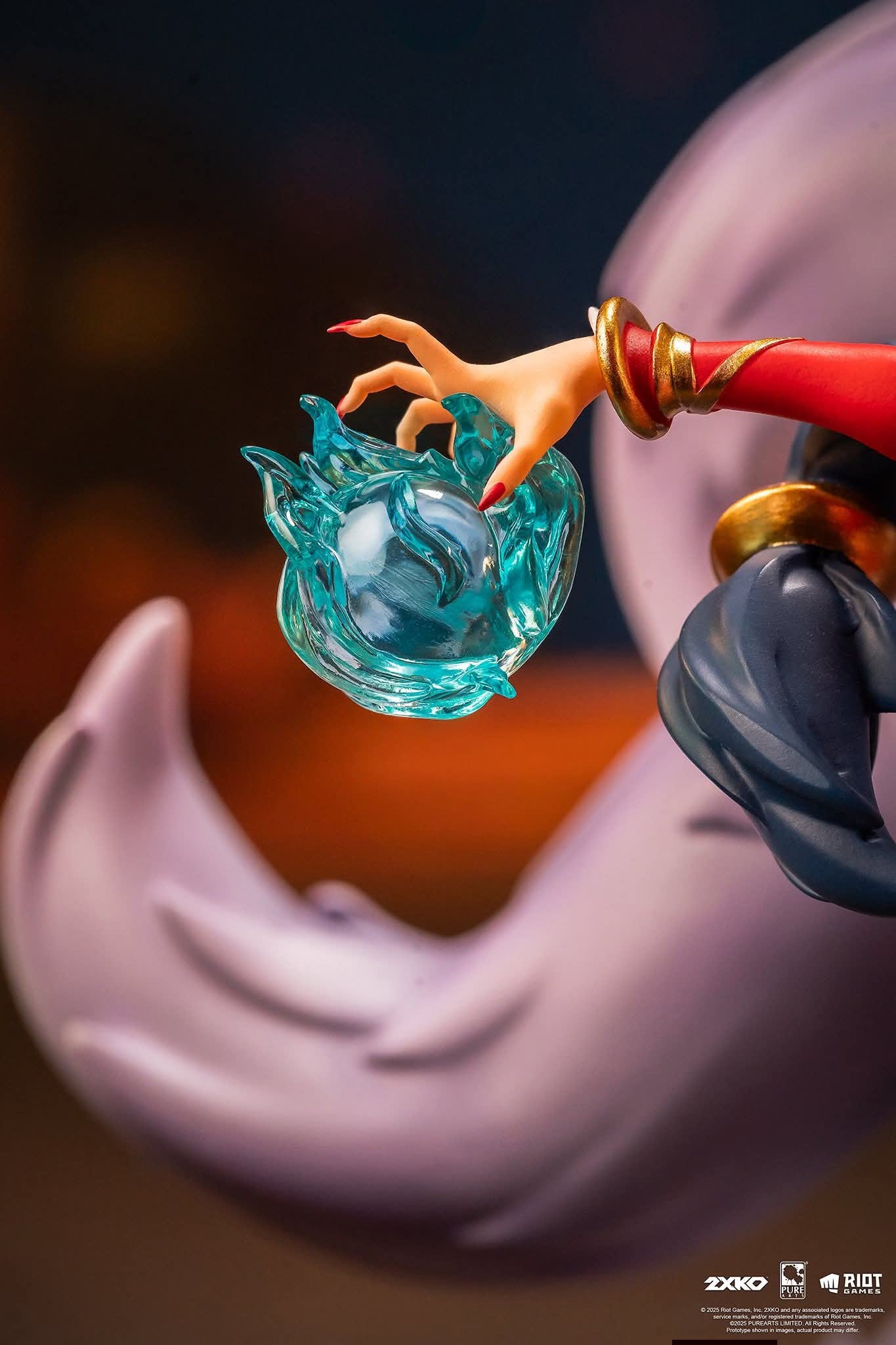 Ahri & Ekko VS Jinx & Warwick resin statue PureArts Studio anime figure