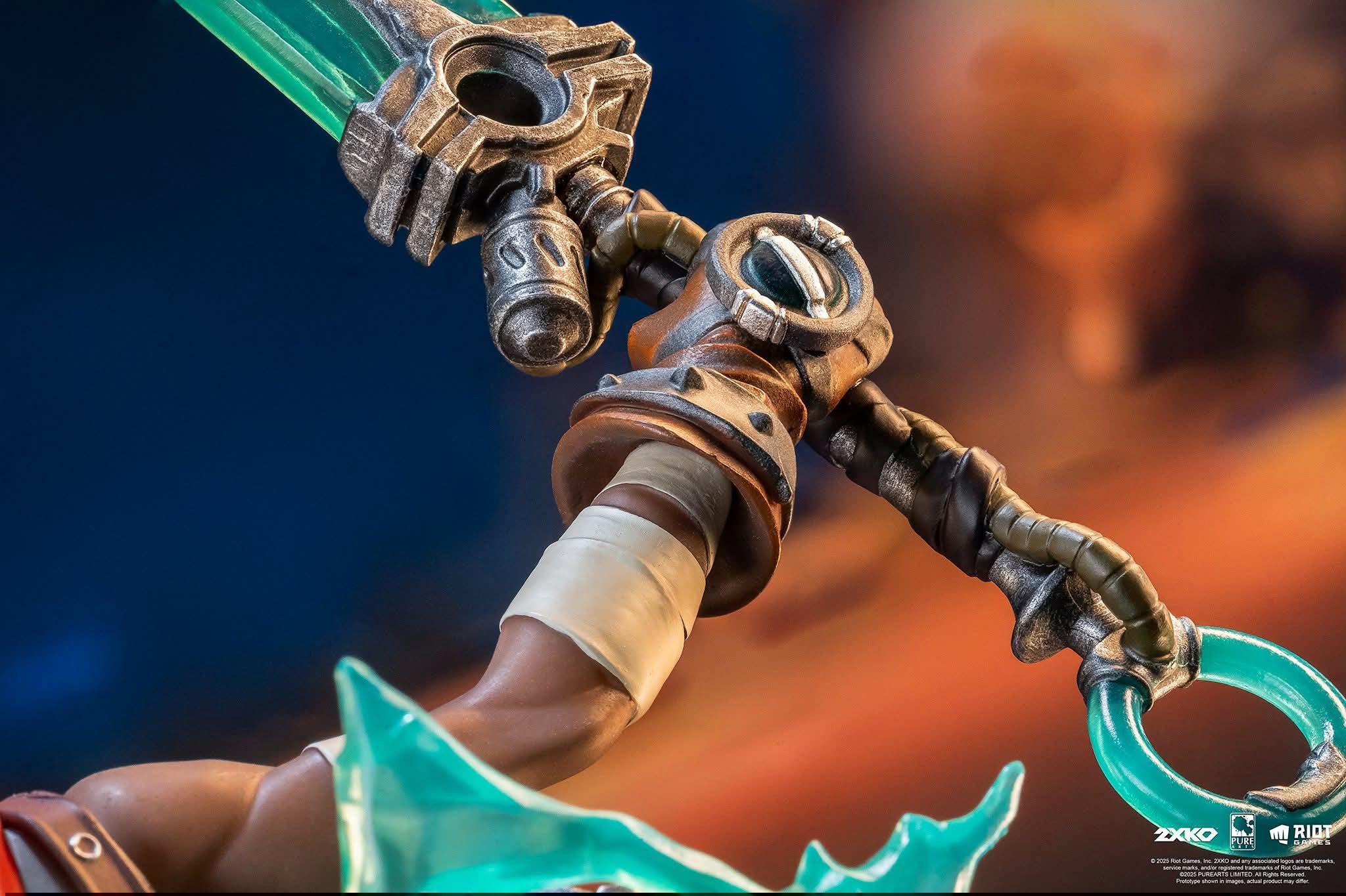 Ahri & Ekko VS Jinx & Warwick resin statue PureArts Studio anime figure