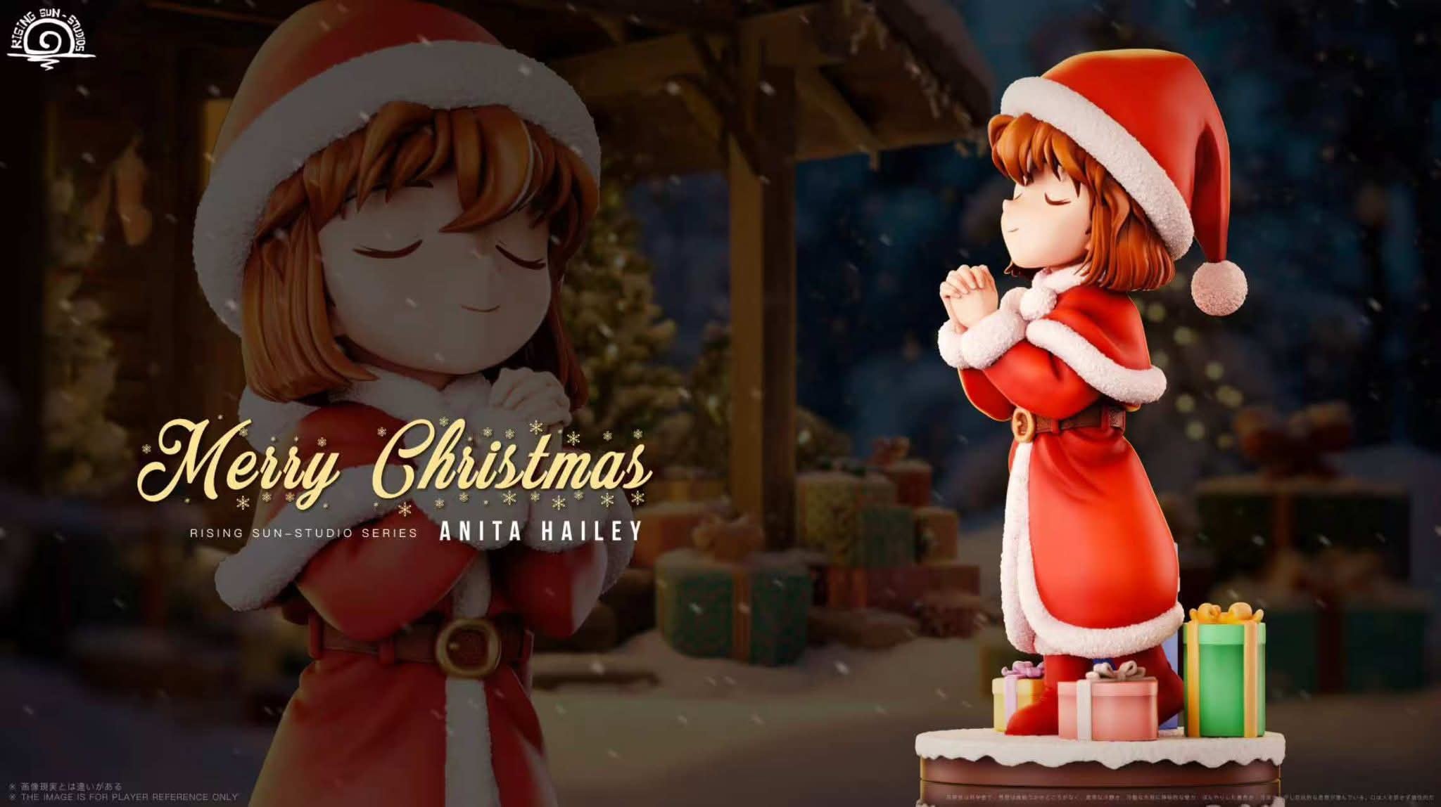 Christmas Ai Haibara resin statue Rising Sun Studio anime figure
