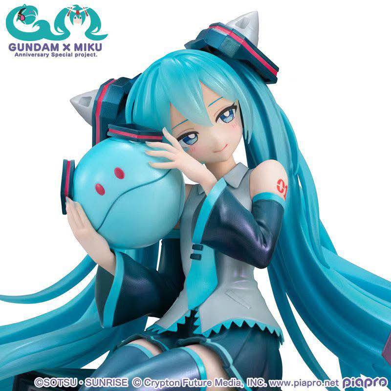 Gundam x Miku Anniversary Special Project Lucrea resin statue MegaHouse Studio anime figure
