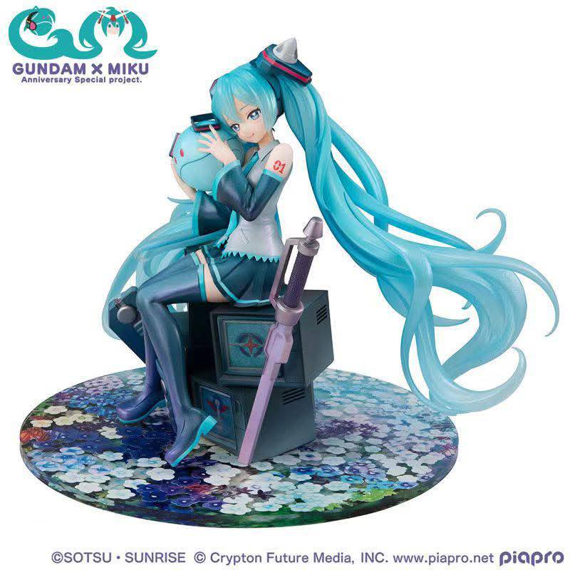 Gundam x Miku Anniversary Special Project Lucrea resin statue MegaHouse Studio anime figure